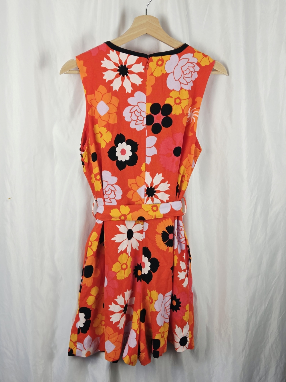 Victoria Beckham for Target Floral Sleeveless Romper Size Medium - Picture 8 of 16